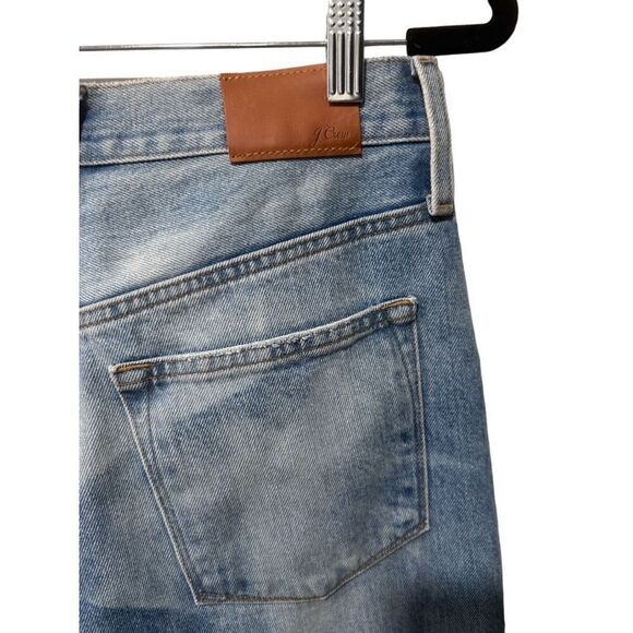 J. Crew Slouchy Boyfriend Jean Mid-Rise Ankle Cropped Jeans Stretch Size 26 - Picture 8 of 14